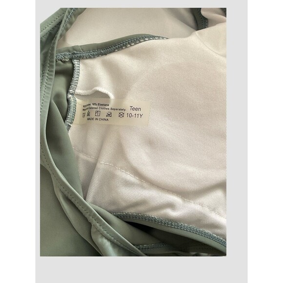 Shein Jr/Teen Girls Size Small (10-11) One Piece Bathing Suit Floral Summer - Picture 5 of 5